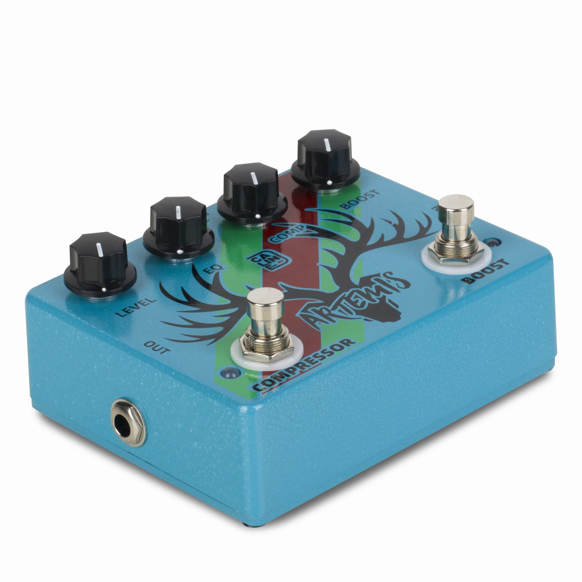 Caline DCP-01 Artemis Compressor Boost Doppio Pedale Effetti Chitarra