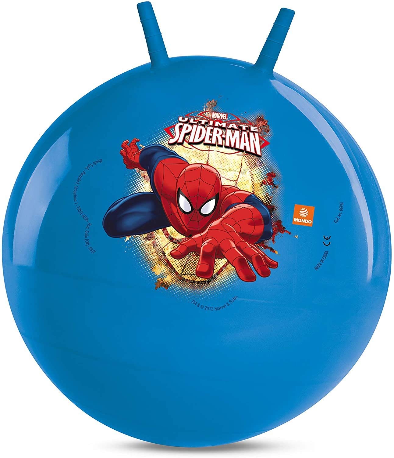 Spiderman Mondo Kangaroo Hopper with Two Hand Grip