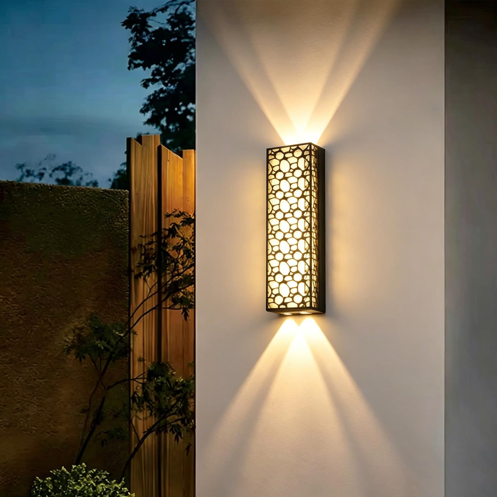 SDUYTDG ﻿Outdoor LED Wall Lights,3000K Waterproof Exterior Lighting Fixtures Aluminum Body Waterproof IP65 Led Porch Light for House Patio Garage Garden