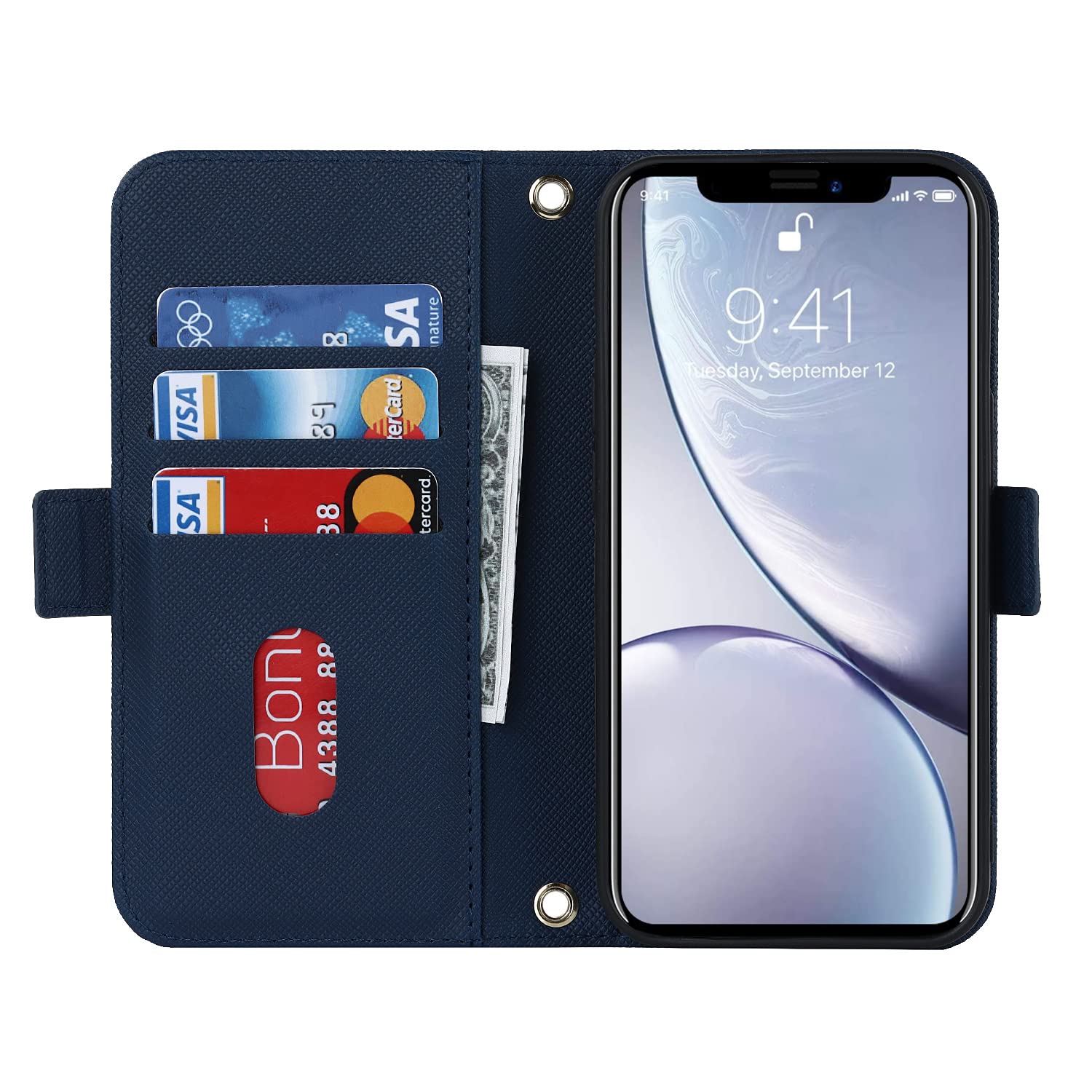 Amazon.co.jp: iPhoneXR ケース / iPhone10R ケース 手帳型 ショルダー 