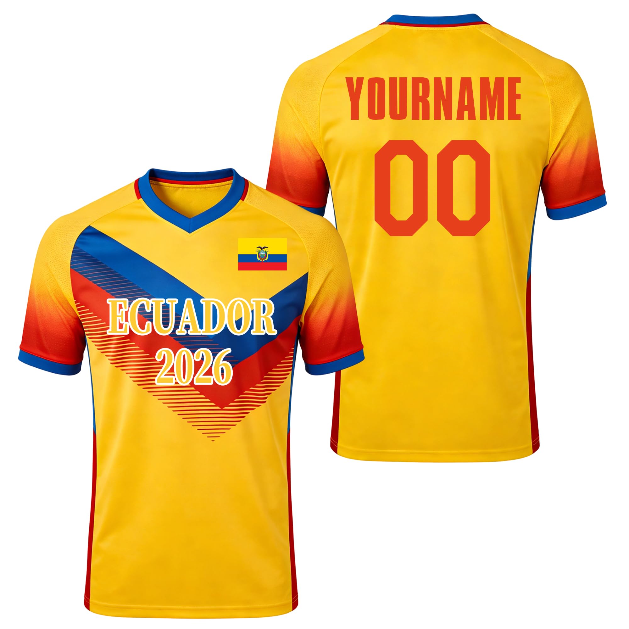 Custom Soccer Jersey for Men Women Kids, Personalized Football T-Shirt with Any Name and Number, Breathable Sport Team Uniform for Training