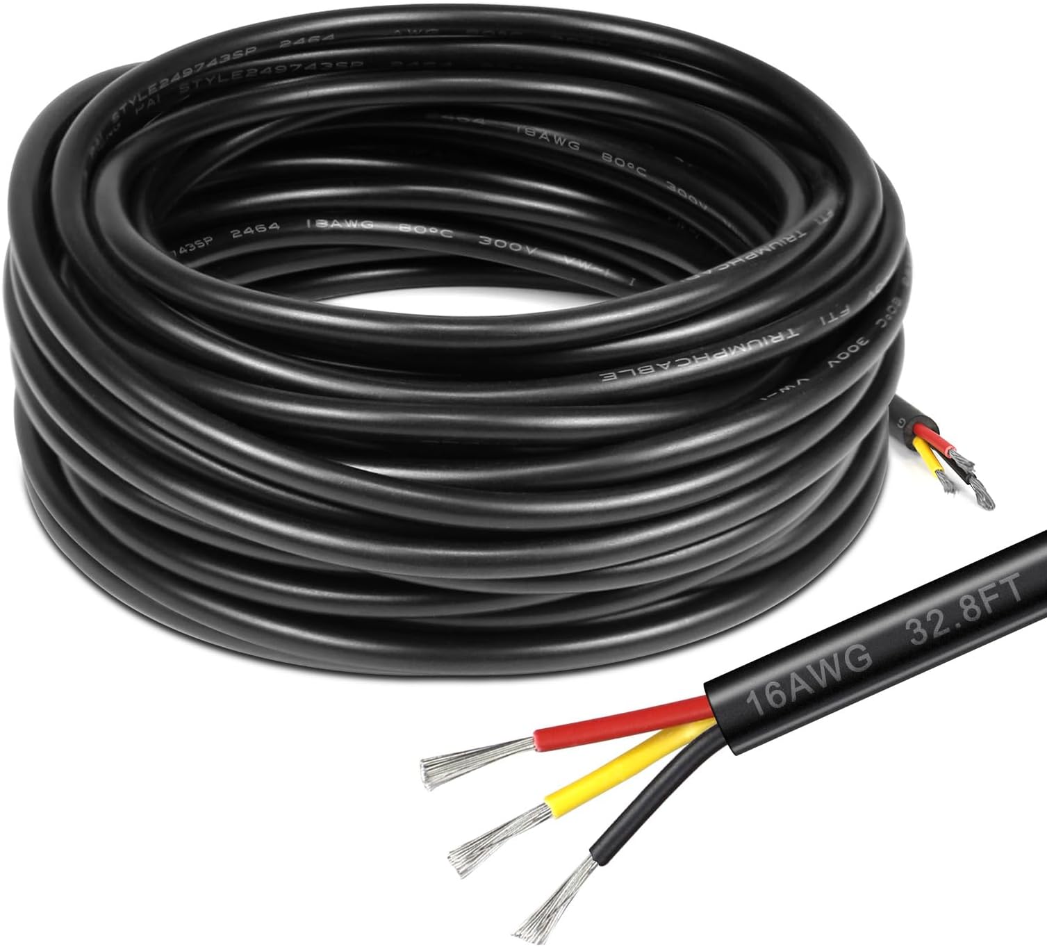 16 Gauge 3 Conductor Wire