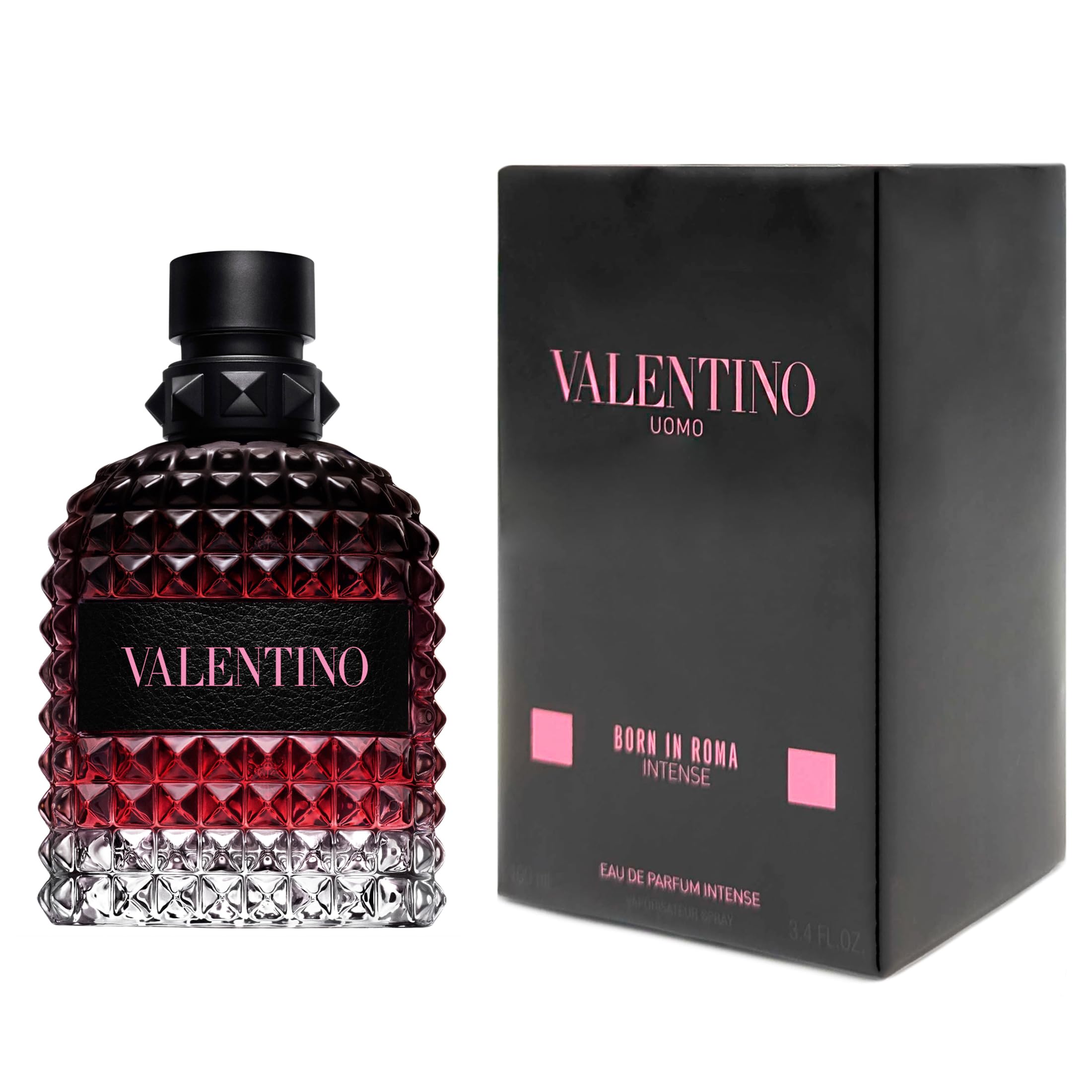 Amazon.com: Valentino Uomo Born In Roma Intense para hombres - 3.4 oz EDP  Spray : Belleza y Cuidado Personal