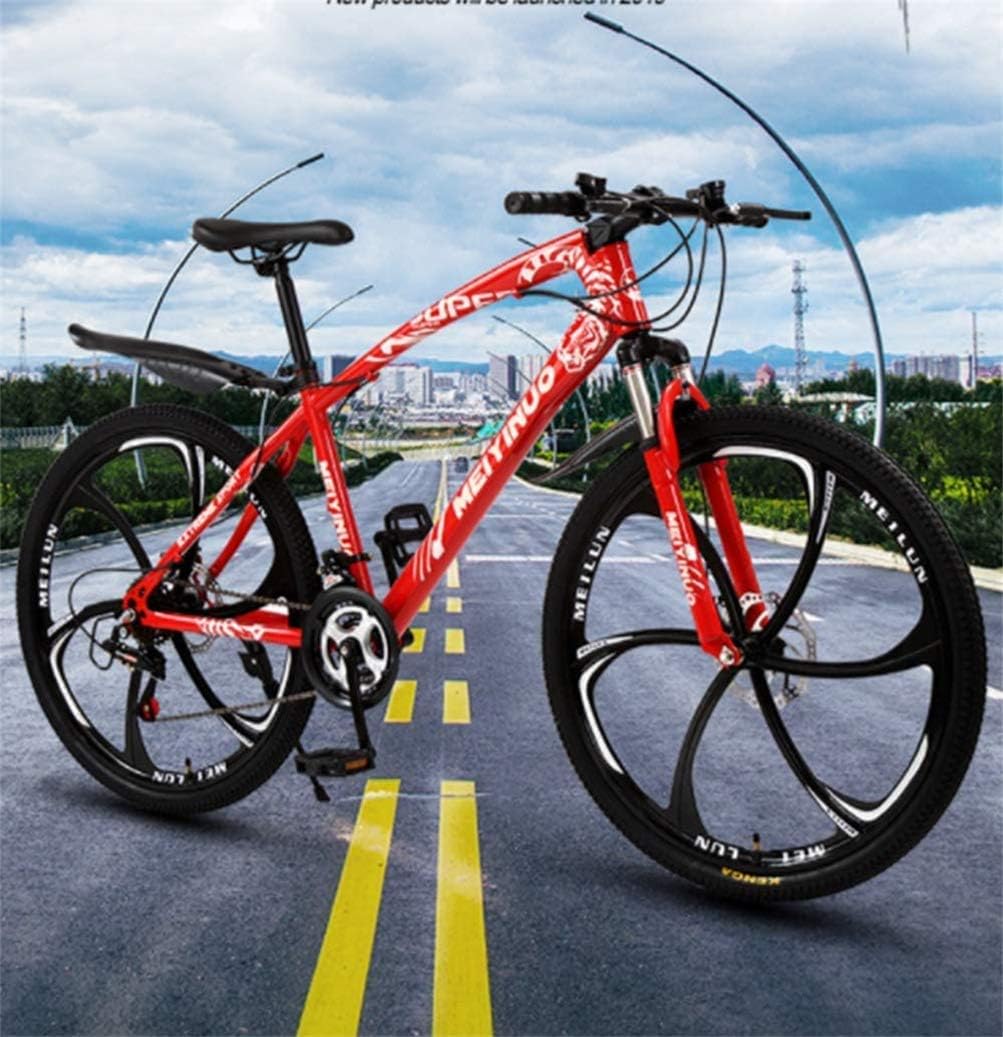 LHY Bicicleta de montaña Negra, Bicicleta de Carretera Urbana de 26\