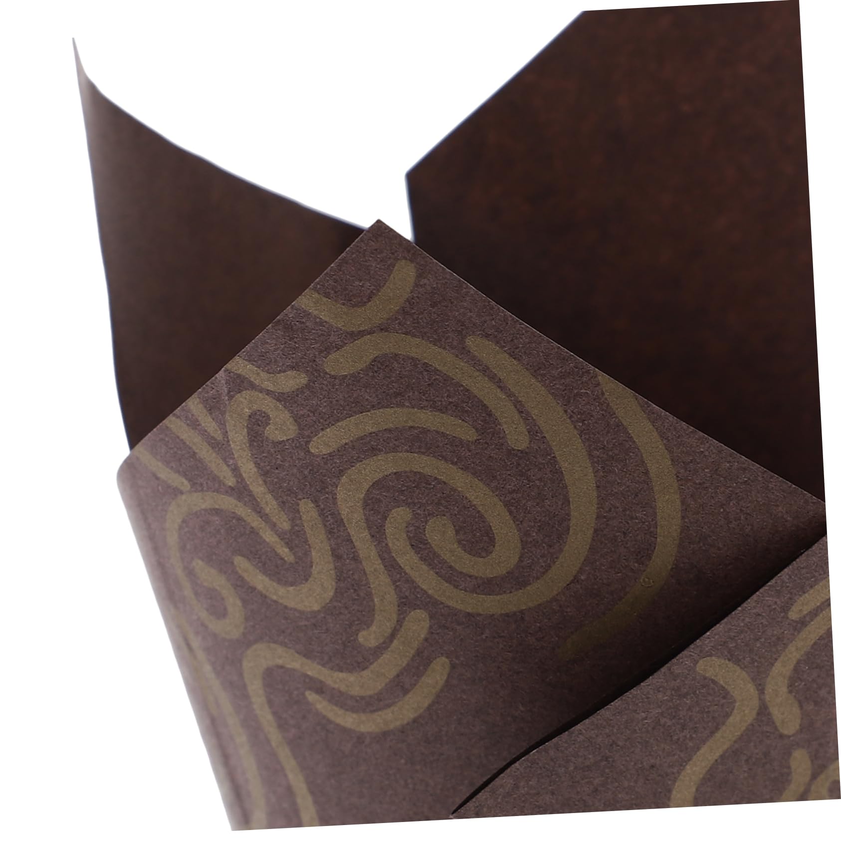 SOLUSTRE 2 Sätze Muffinförmchen Tulip Cupcake Liner Backpapier Ölbeständige Papierbecher Für Hochzeiten Partys Und Feierlichkeiten Dekorative Backzubehör Für Cupcakes Und 250 Stück * 2