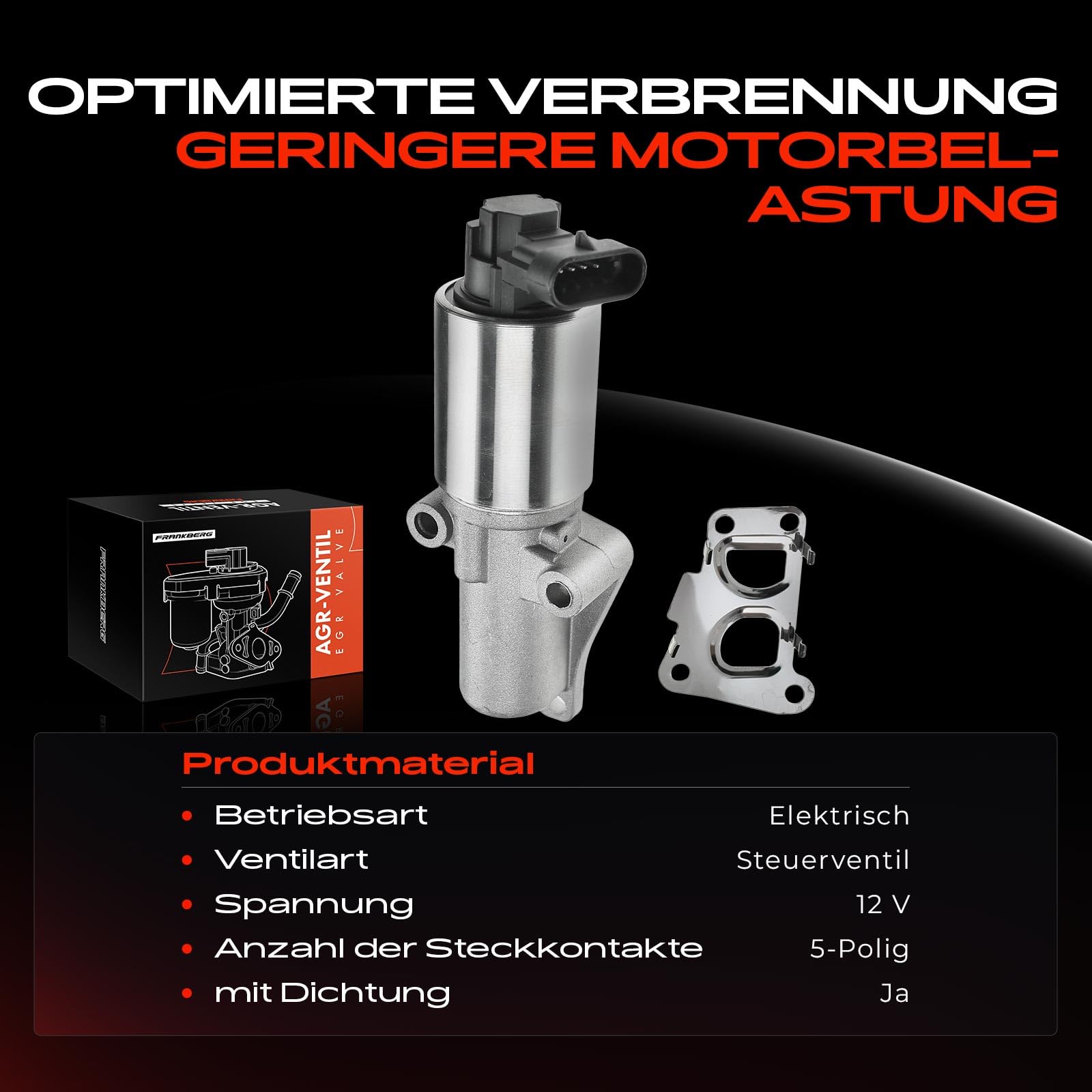 AGR-Ventil Kühler Abgasrückführung für Astra G F67 F08 F48 F07 F35 F69 Astra H L48 L35 L08 L67 Meriva Vectra C Zafira/Zafira Family B A05 1.6L Benzin 2000-2012 24445720