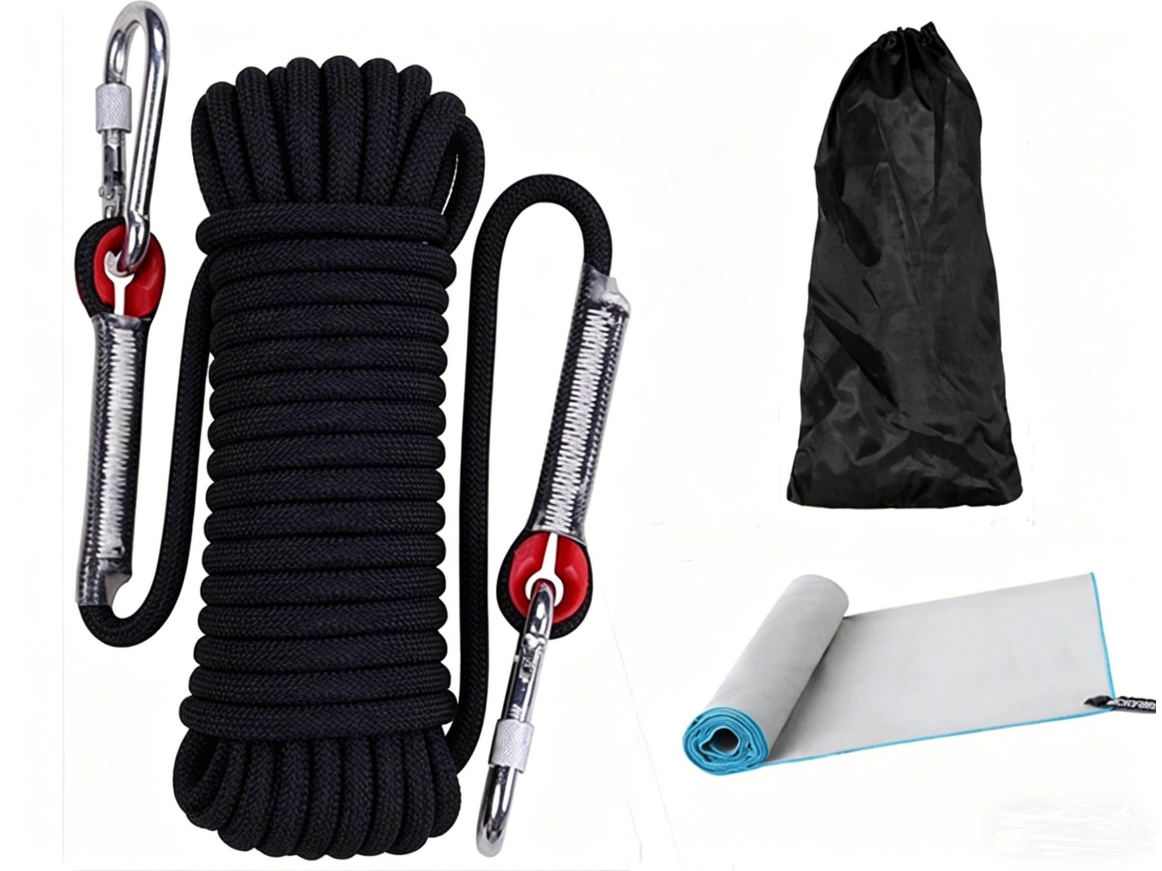 Amalan Corde Polyvalente D'ExtéRieur + Serviette à SéChage Rapide