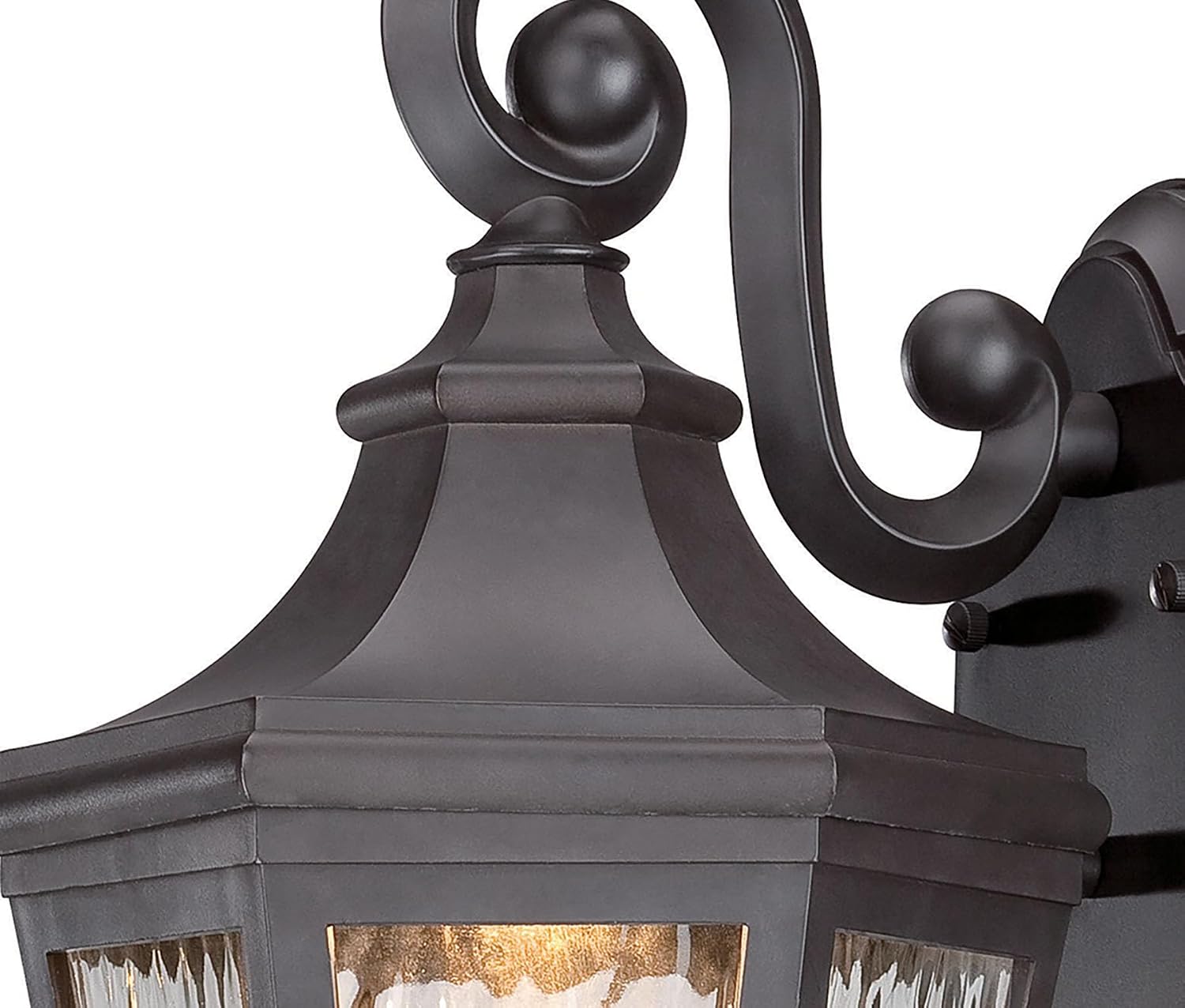 Minka Lavery 71821-143-L Hanford Point LED Outdoor Lantern, Oil Rubbed Bronze Finish