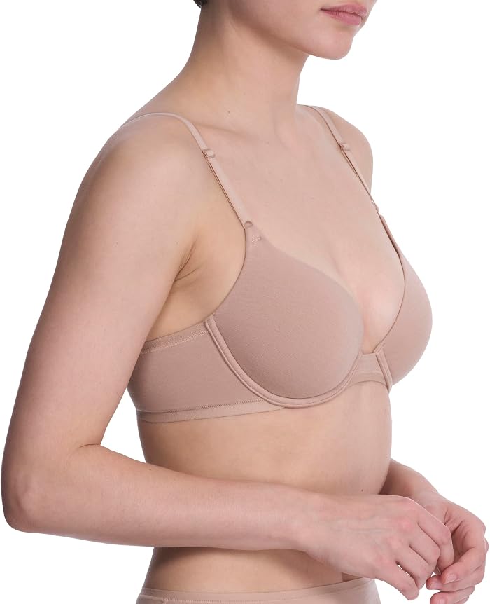 Женский бюстгальтер-футболка Natori Bliss из хлопка — фото 2