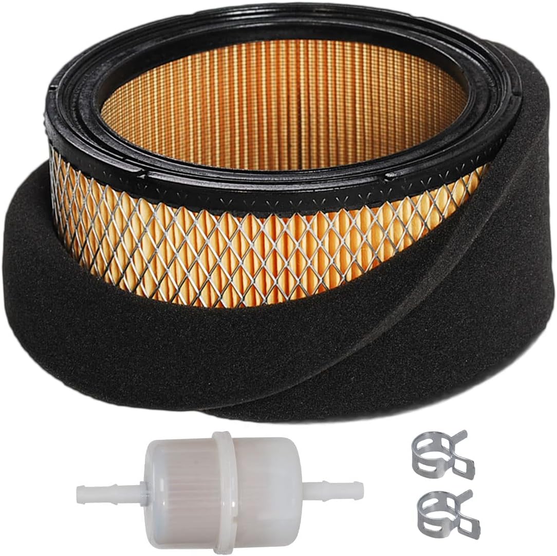 HIFROM 45 083 02-S Air Filter Pre-Filter Fuel Filter Kit Compatible with Kohler CV17-CV26 CV640 CV680 CV730 CV740 Cub Cadet 1415 1420 1535 Replace 45 083 02 S AM37201