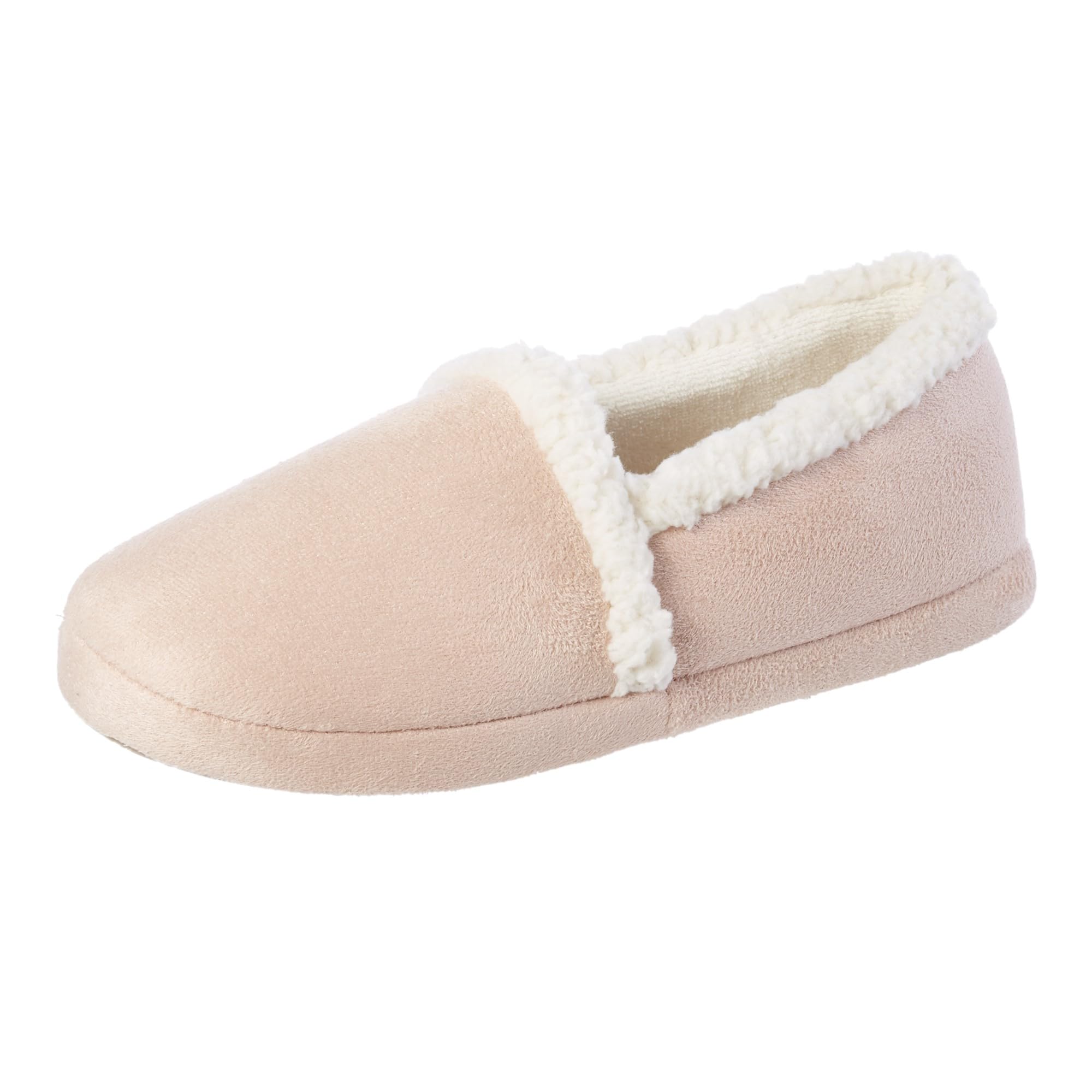 isotoner Women's Microsuede Marisol a Line Slip on Slipper