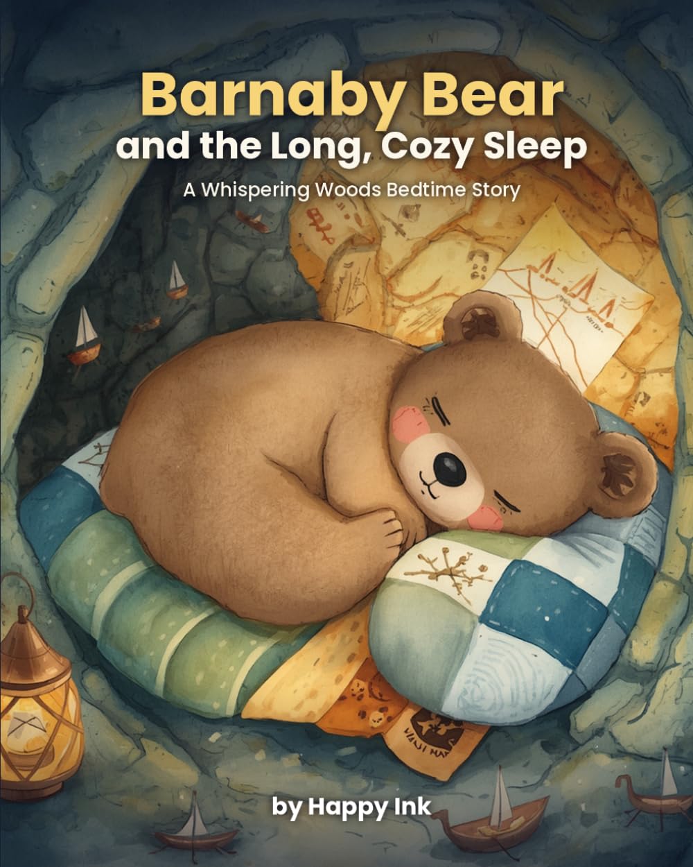 Barnaby Bear and the Long, Cozy Sleep: A Whispering Woods Bedtime Story (Sleepy Animal Friends)