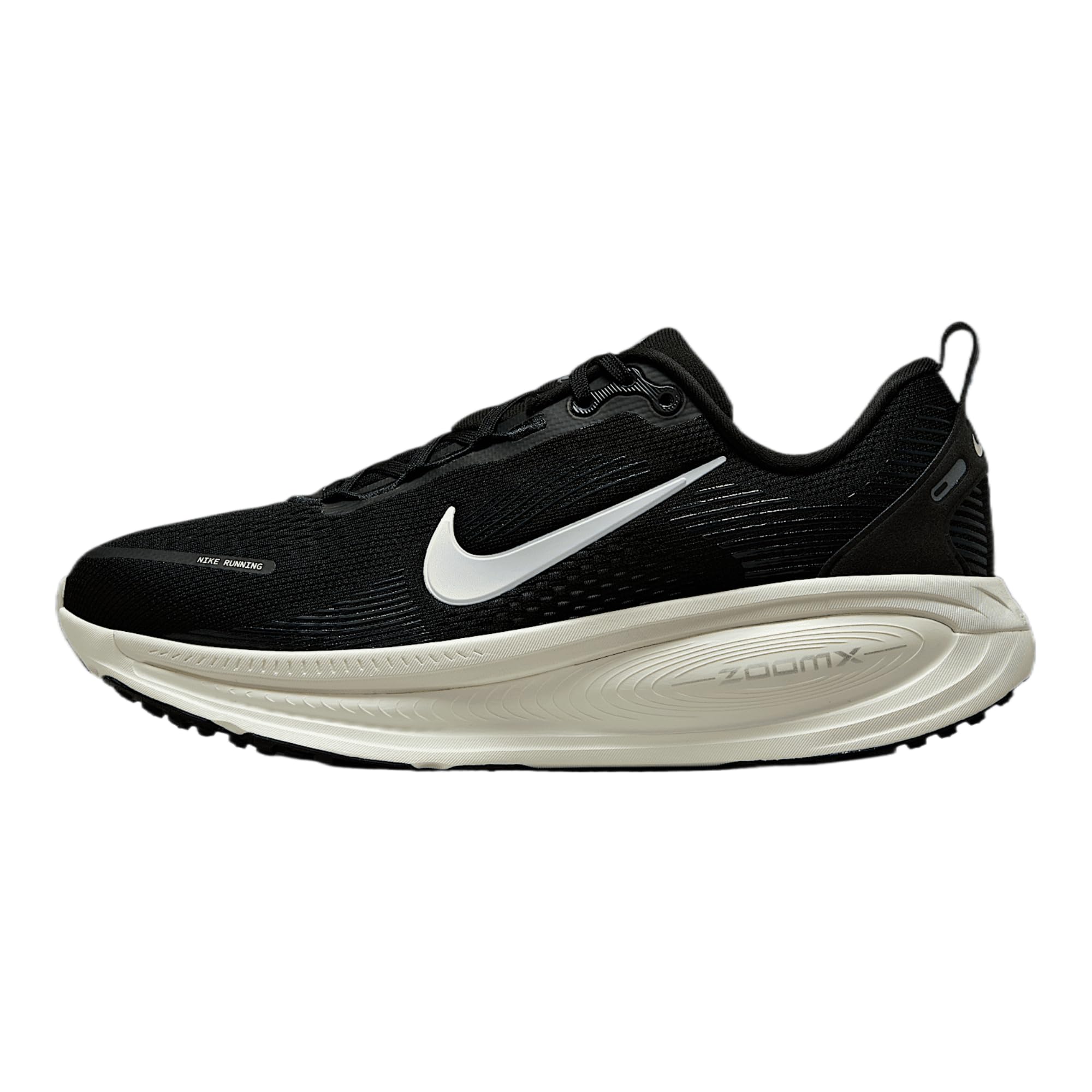 Nike Women's Vomero 18 Road Running Shoe, Black/Summit White/Coconut Mil, 3 UK