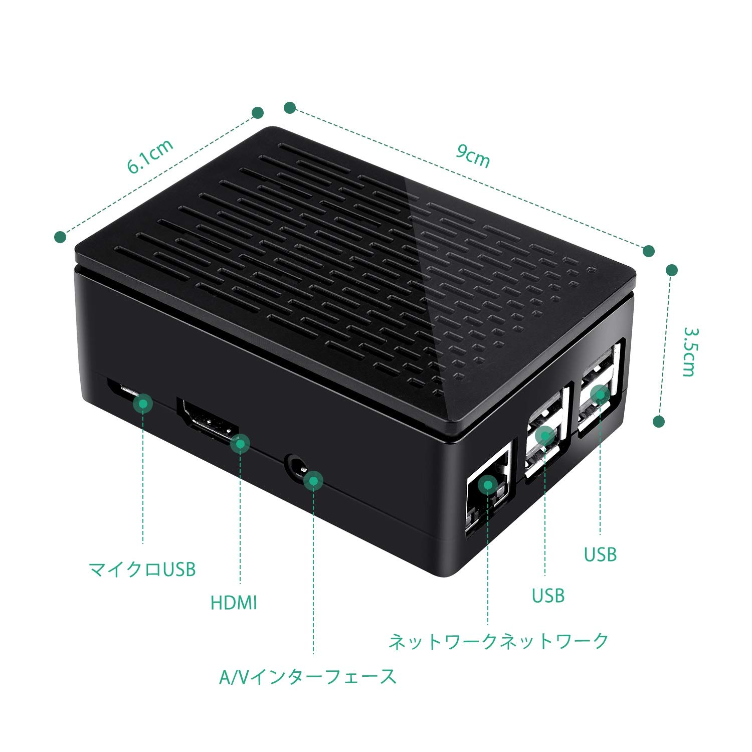 Amazon.co.jp: STARTO 3.5インチ Raspberry Pi用ディスプレイ 保護 