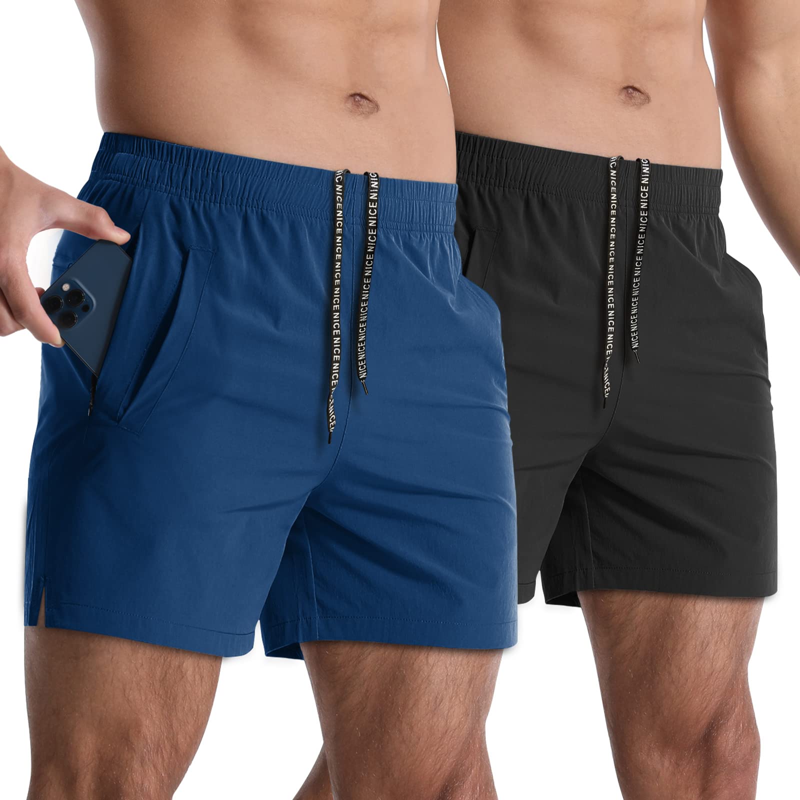 UnoSheng Pantaloni Da Spiaggia Da Uomo A Doppio Strato Con Stampa A Strisce Verticali Per La Casa Ad Asciugatura Rapida Trasparente S 123962819
