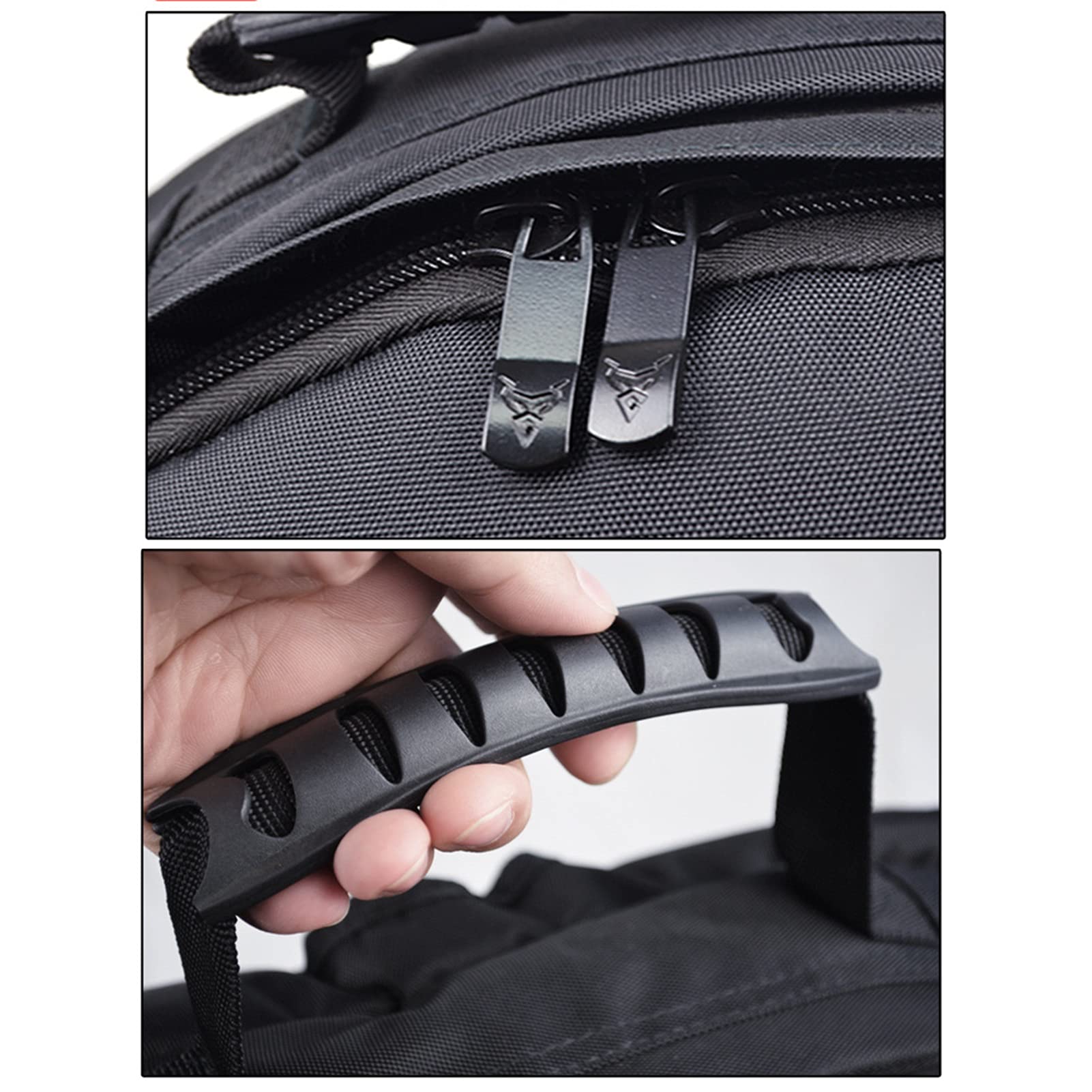 In Sella A Uno Zaino Di Grande Capacità Borsa Da Viaggio Impermeabile Per Locomotiva Un Totale Di 6 Strisce Riflettenti Nella Parte Anteriore E Posteriore, Pedalare Di Notte E Nei Giorni Di Pioggia