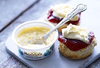 Rodda's Clotted Cream Portions - 12 x 40g | Afternoon Tea, Catering, Groups, Fund Raising, Birthday Gift, Christmas Treat, Party, Cream Pots