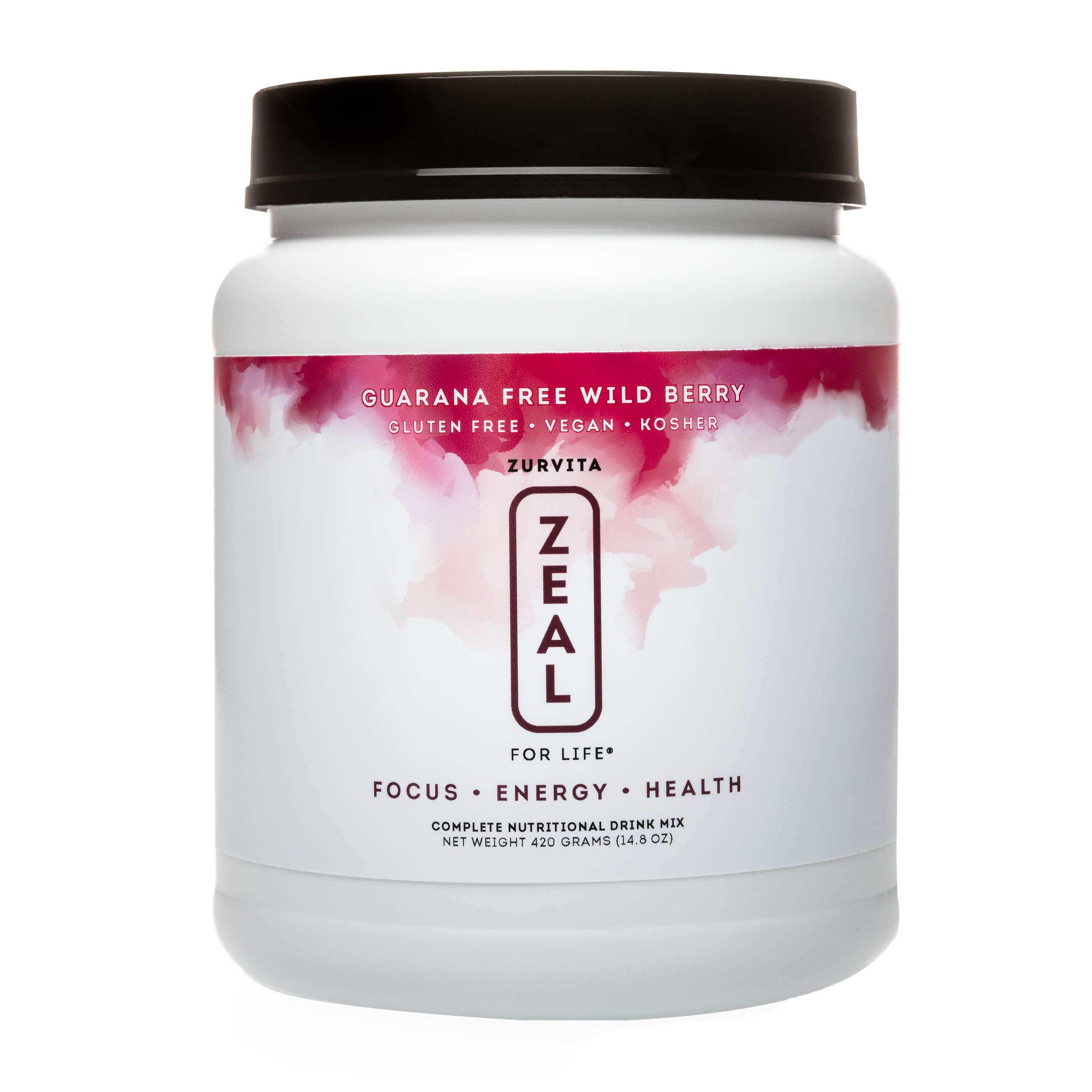 Zurvita Zeal for Life 30Day Wellness Canister, 420 Grams, Wild Berry