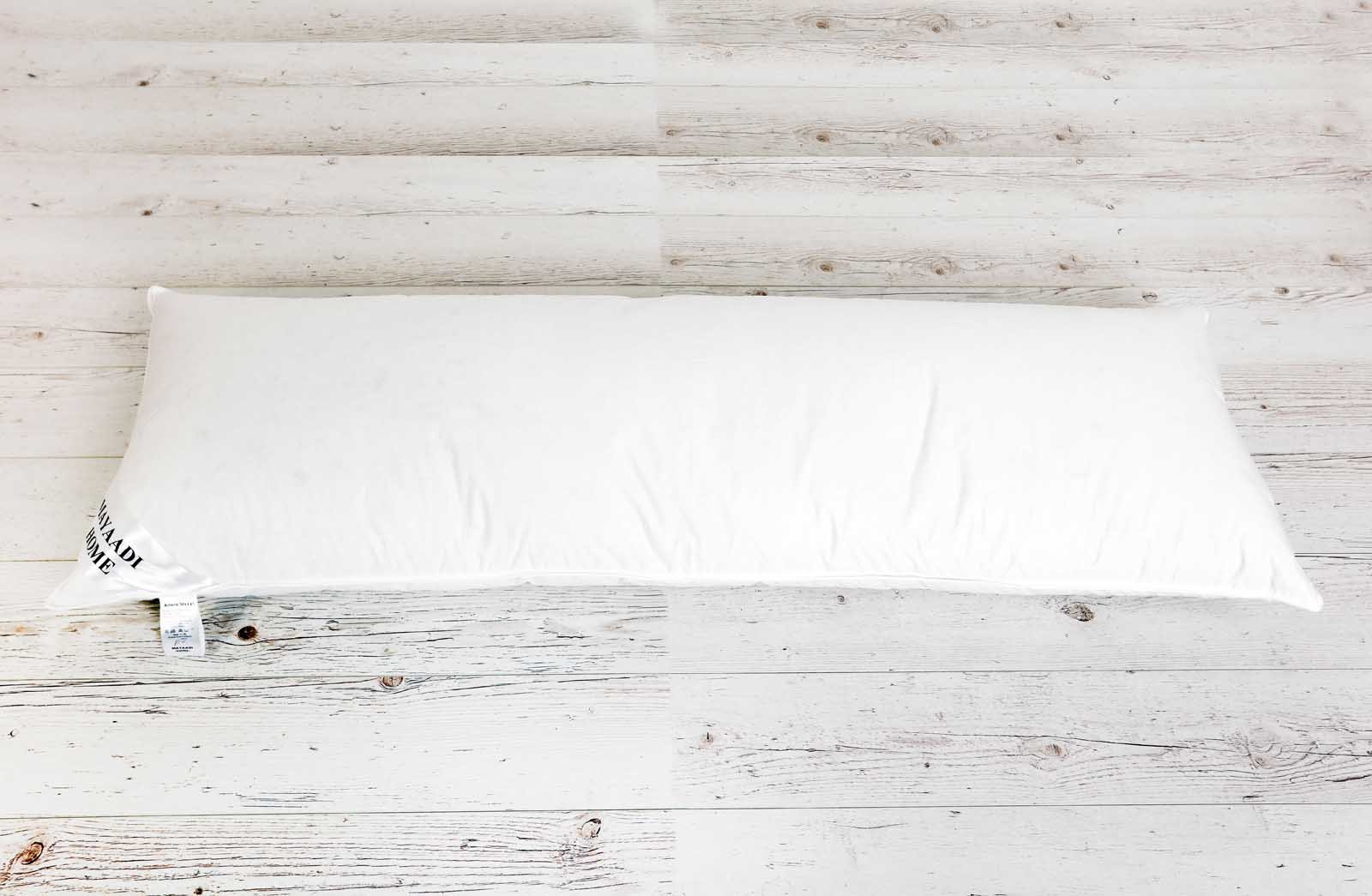 MA18 sul fianco Gravidanza Cuscino Cuscino 90% Piumino 10% Piume 145 x 40 cm Imbottitura 2000 grammi corpo cuscino cuscino per allattamento