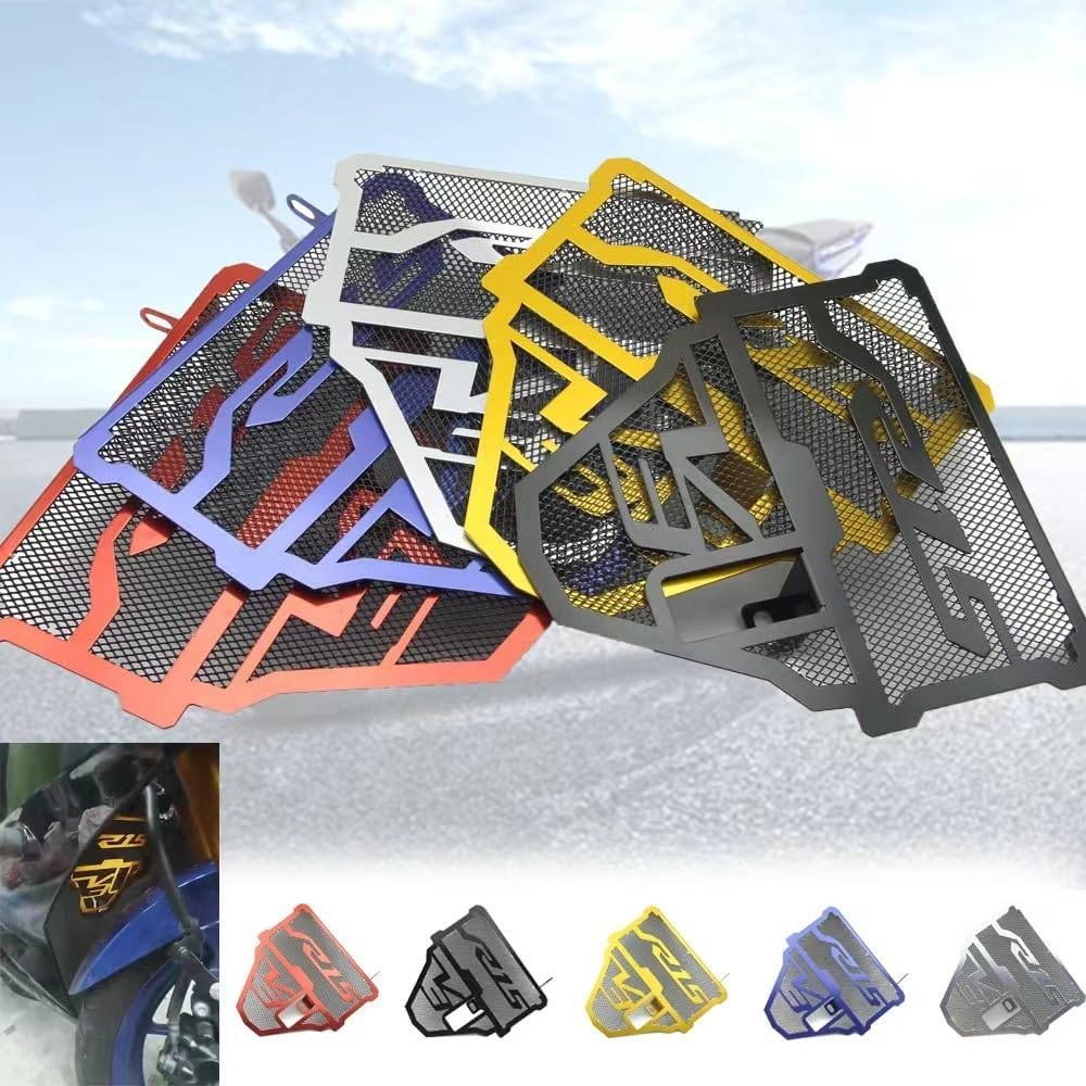 Radiator Grille Guard Cover, for Y&AMAHA R15 V3 Motorcycle Accessories YZF-R15 V3 Radiator Grille Grill Guard Protector Cover Modified Shield Parts