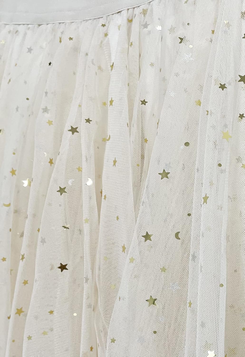 LBKKC Tulle Skirts for Women, Puffy Skirt Asymmetrical Midi Length Ruffled Tutu Layered Mesh Fairy Skirt - Image 4