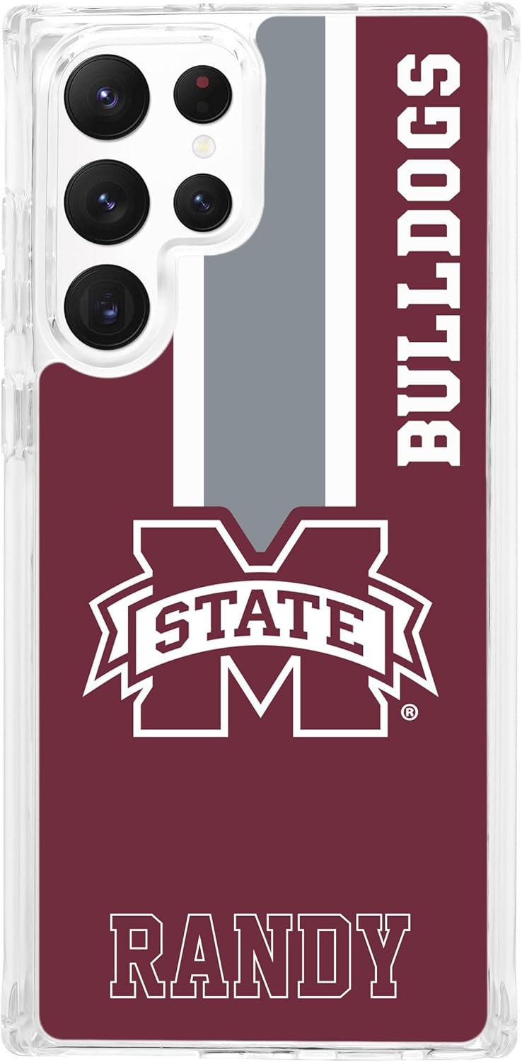 Affinity Bands Mississippi State Bulldogs HD Phone Case Compatible with Samsung Galaxy S23 Ultra (Champion Series)