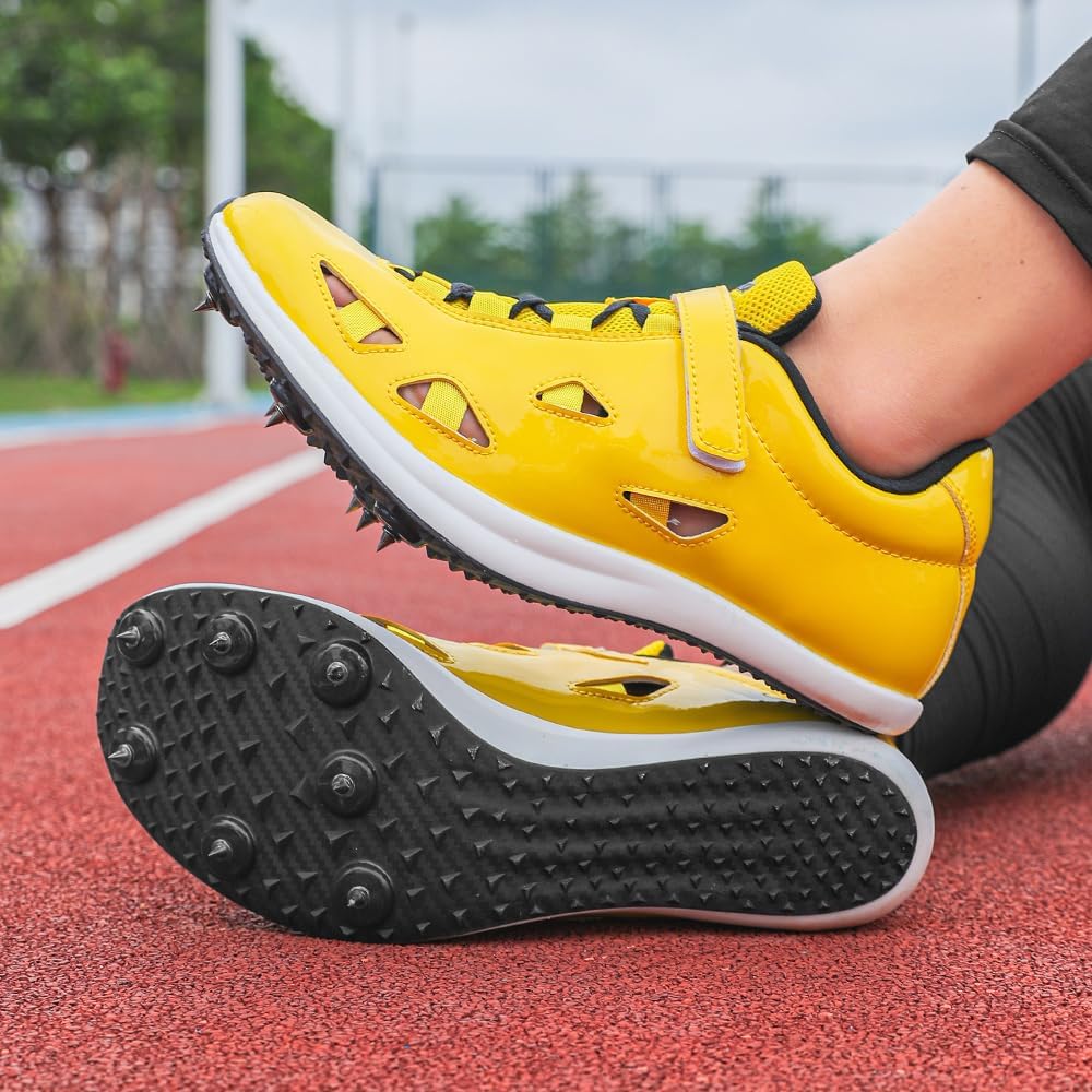 Track and Fields Shoes Men Women Spikes Running Shoes Jumping Shoes Men Nails Training Sneakers Kids Spiked Sprinter Racing Sneakers