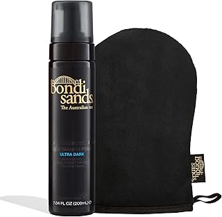Self Tanning Foam + Application Mitt | Includes Lightweight Sunless Foam + Reusable Mitt for a Flawless Finish