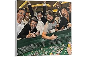 IGDOXKP The Hangover Movie Poster - Memorable Movie Moments Captured on Canvas