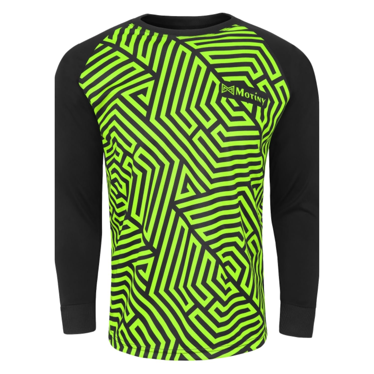 MOTINY Youth Soccer Goalie Jersey - Pro Series - Elbow Padded - Quick-Dry Fabric - Ergonomic Fit - Enhanced Durability