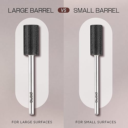 Miniatura 6 de PANA Broca de uñas de gel acrílico o gel duro de eliminación rápida para manicura y pedicura, profesional o principiante, caña de 332 pulgadas (oro,