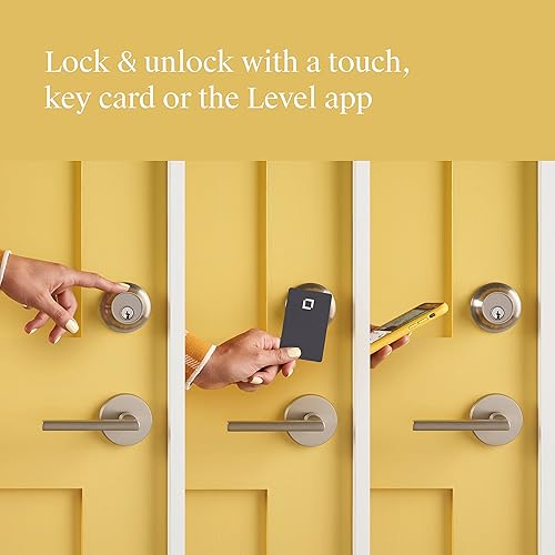 Miniatura 4 de Level Lock+ Smart Lock (negro mate) - Ya no está disponible para la venta