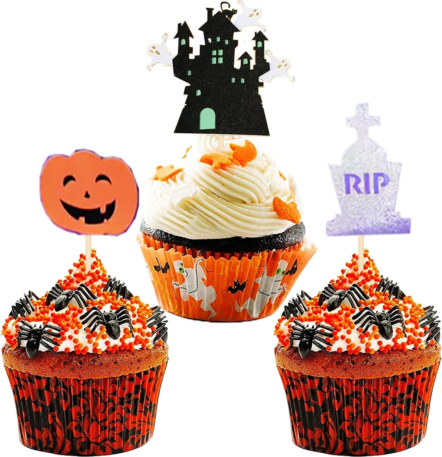 Candela Fantasma Halloween Talking Tables - 8.5cm Decorazione Spaventosa
