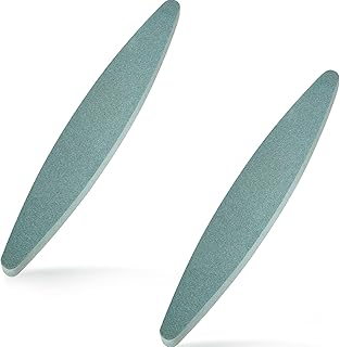 2 Pieces Sharpening Tool Garden Sharpening Tool Diamond Coated Sharpener Stone Tool Sharpeners, 9 x 1.47 Inches