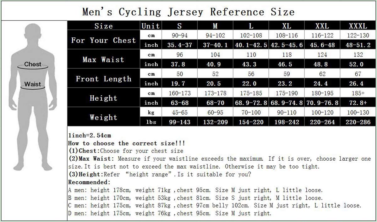JPOJPO Maillot de cyclisme pour homme Pro Team Vêtements VTT Maillots Shorts Set