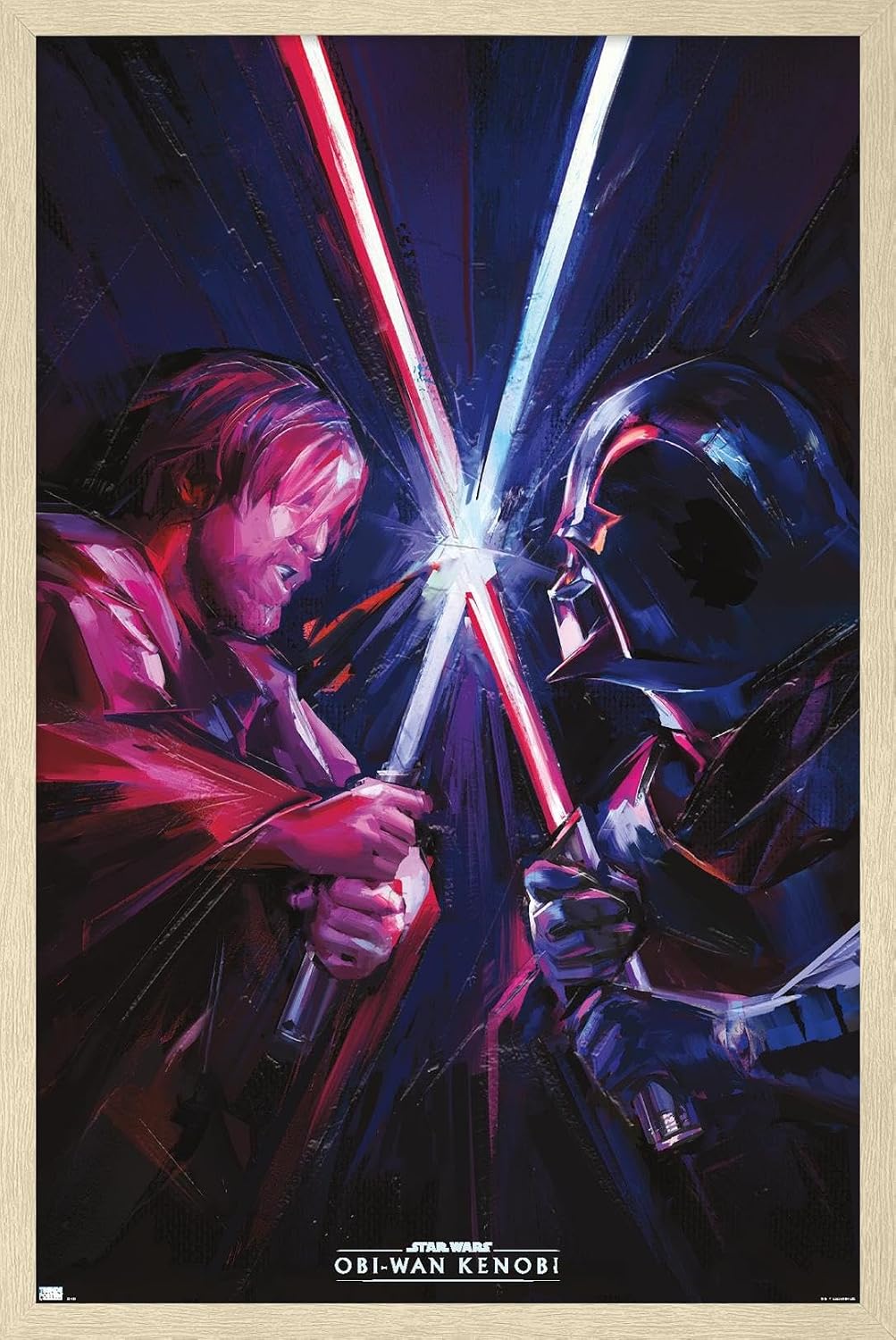 Trends International Star Wars: Obi-Wan Kenobi - Duel Wall Poster, 22.375" x 34", Premium Unframed Version