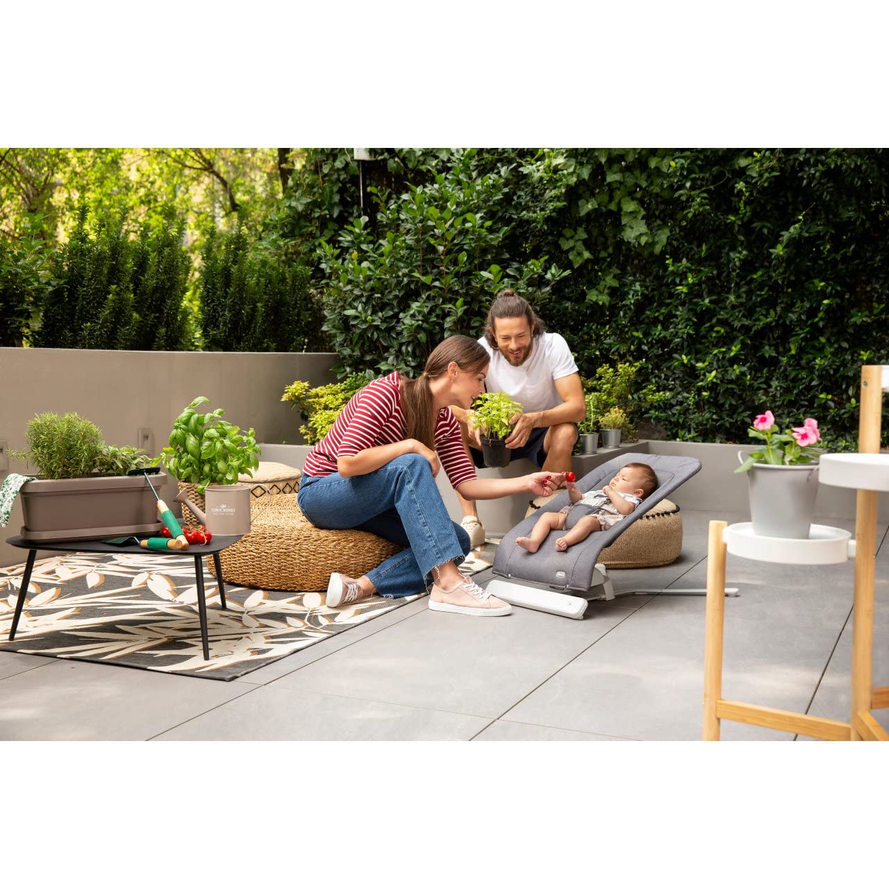 CHICCO WIPPE RHYTHM'N'SOUND mit elektronischem Gleiten Musik Sound SLATE GREY