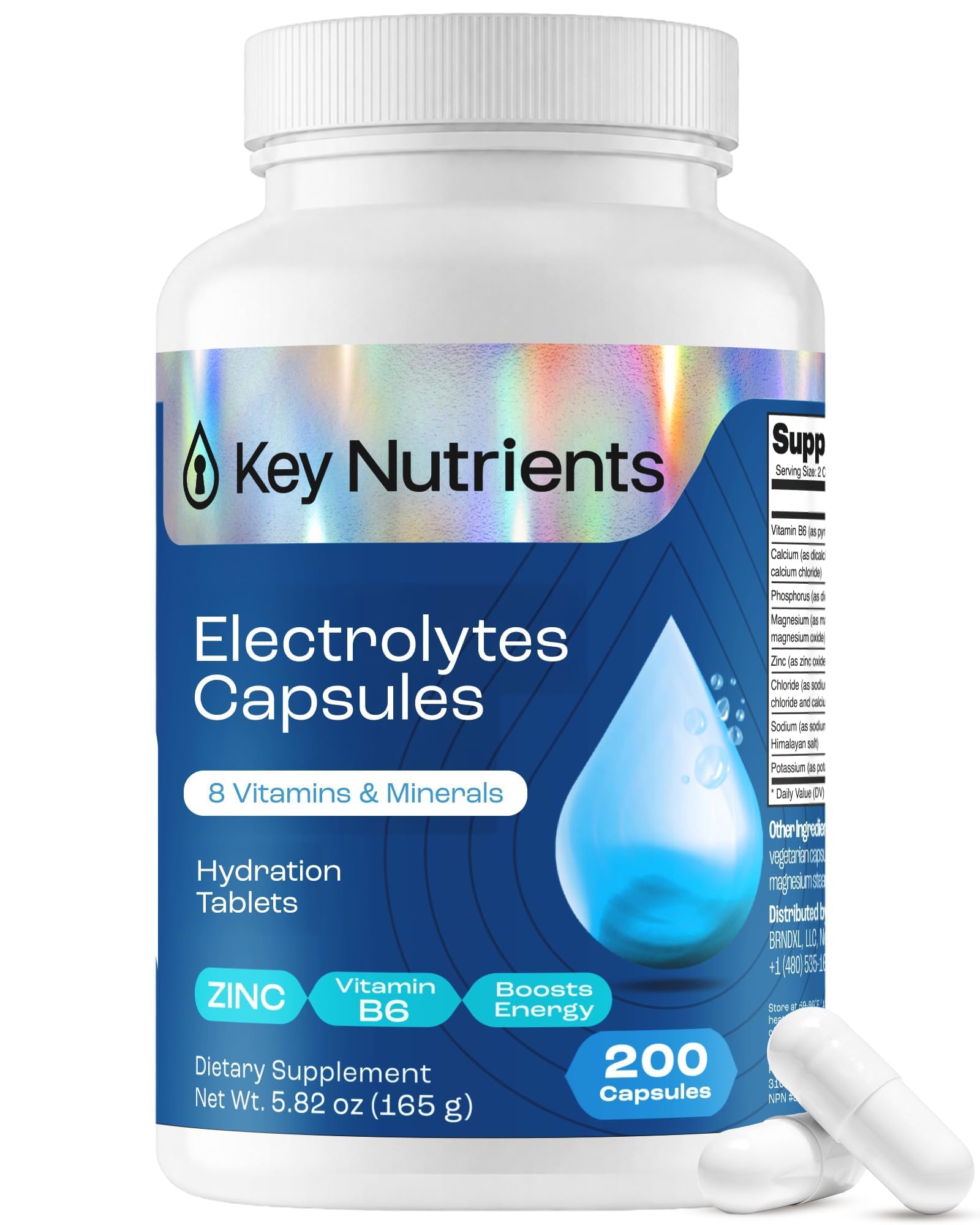 KEY NUTRIENTS Multivitamin Electrolytes Powder, Lemonade, 90 Servings — Amazon image 22