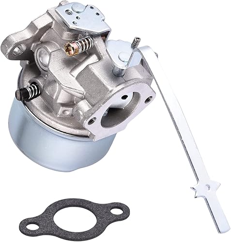 Miniatura 3 de HIFROM Carburador Carb con junta de repuesto para Tecumseh 631918 HS40 4HP HS50 5HP Motor con filtro de aire de repuesto para 30727 30604