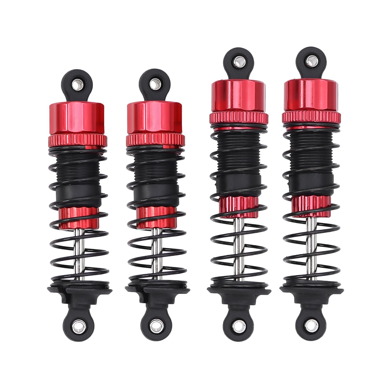 MJX Hyper Go 1/14 14210 14209 Metal Shock Absorbers Front Rear Hydraulic Shock Absorbers RC Car Stock Space Parts 14510B 14500B (For 14210)