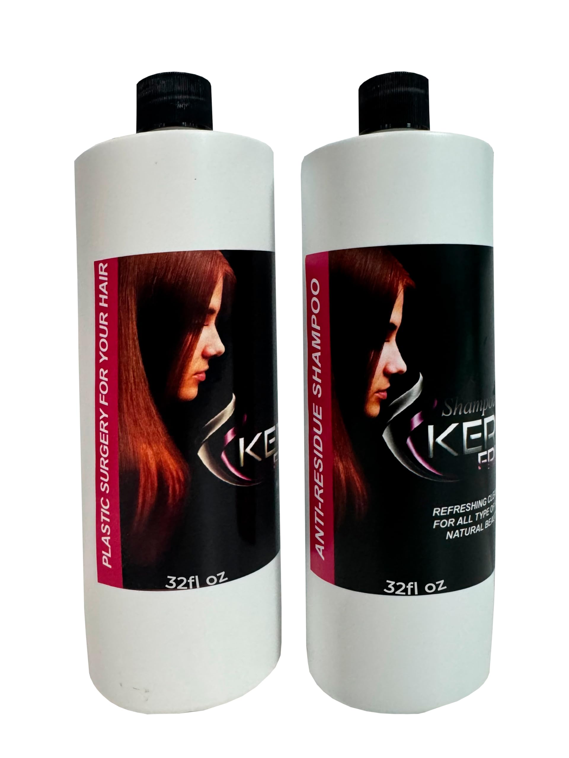 Cirugia Capilar Kerafruit 32 oz + Shampoo Nueva Presentacion Deja Brillante el Cabello