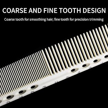 Hair Comb | Cutting Combs |Comb | Professional Comb | Hairdressing Combs | Coarse Fine 2 Teeth, Antistatic, Heat Resistant, for Cutting and Styling & Hair Care