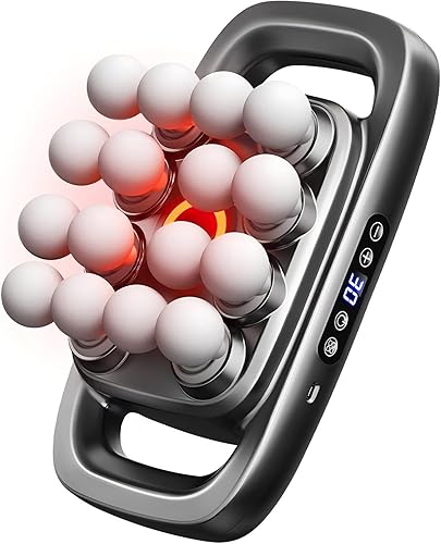 Miniatura 9 de Pistola de masaje de 6 cabezas, masajeador de espalda de tejido profundo, masajeador eléctrico de mano 2026, nuevo modelo para espalda, hombros