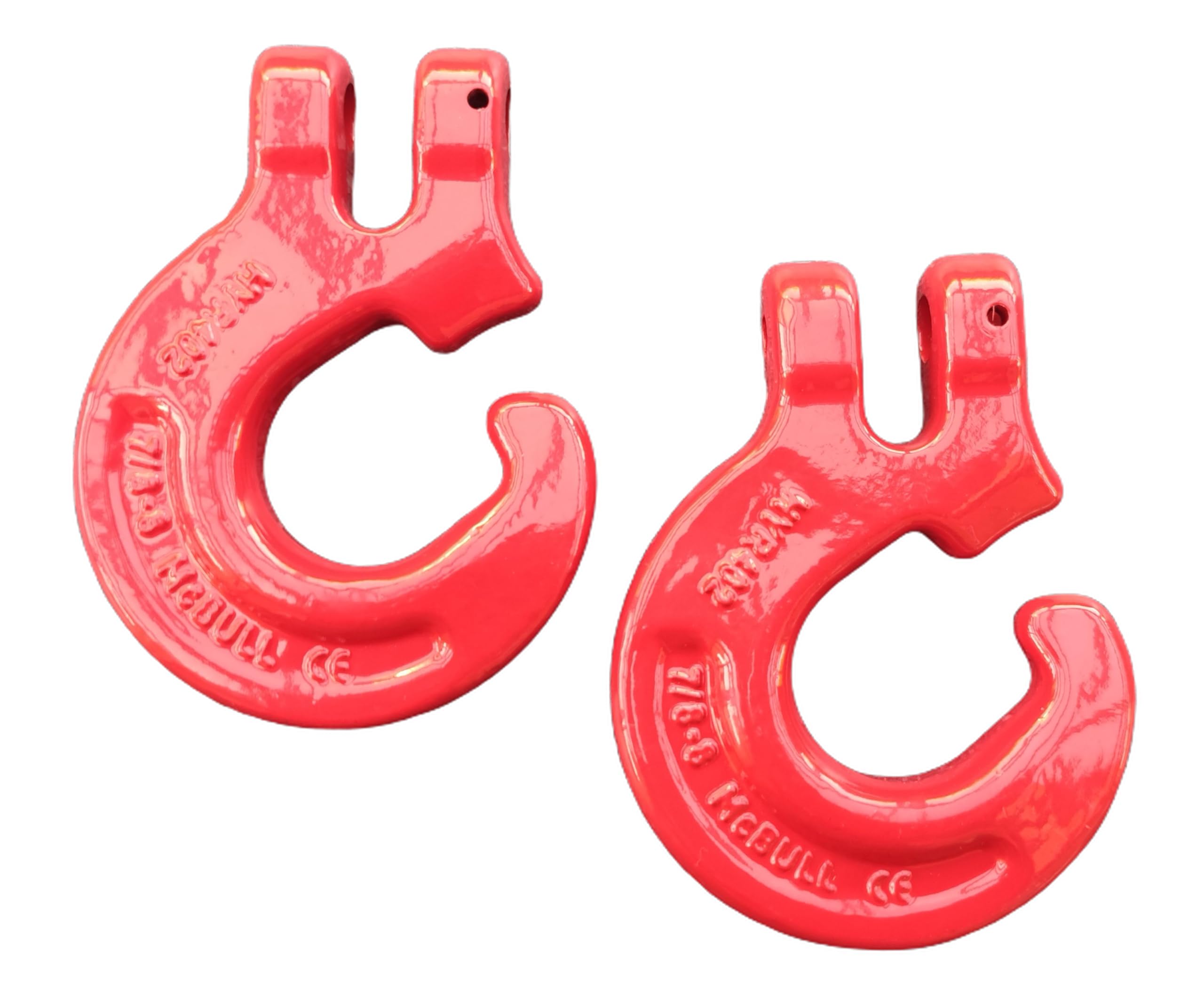 Ganci Per Forcella GK8 2 Pezzi | Portata 2000 Kg | 8 Mm | Per Catene Forestali E Sollevamento - Foto 3