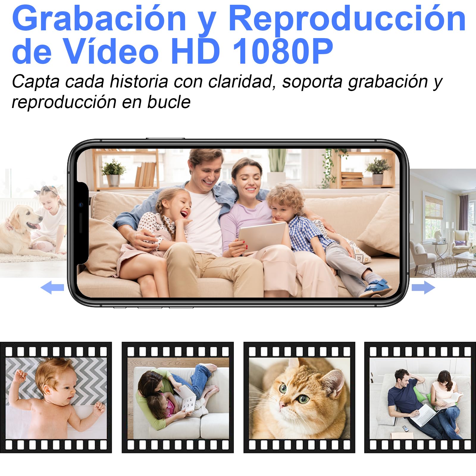 Cámara Espía Oculta 5G WiFi, Mini Camaras Espias Hub de Carga 1080P HD | Micro Camera Espia Camuflada de Vigilancia Detección de Movimiento, Diseño Discreto Invisible,Seguridad en Hogar Oficin