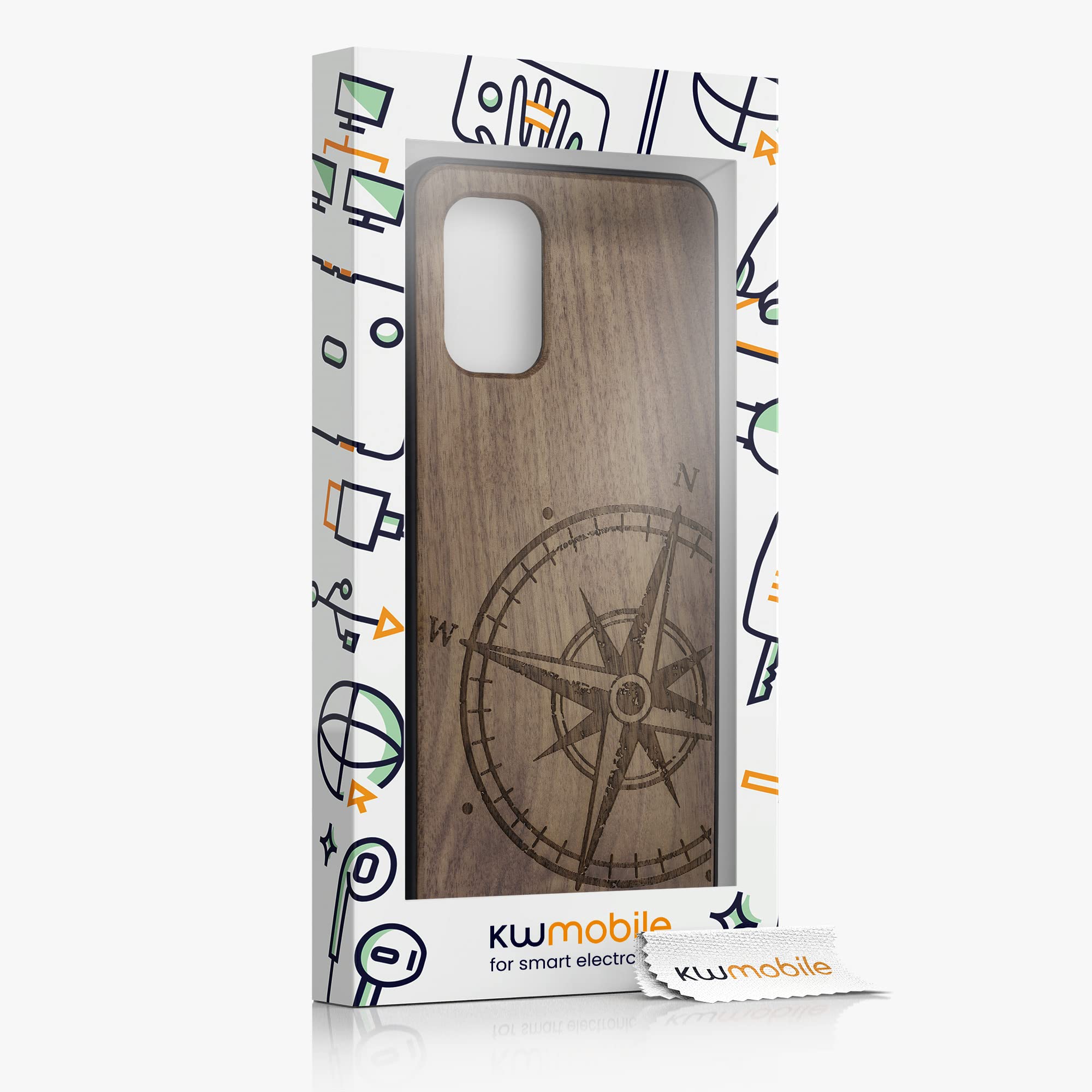 kwmobile Custodia Silicone Cuffie Compatibile con Sony WF-1000XM4 Cover