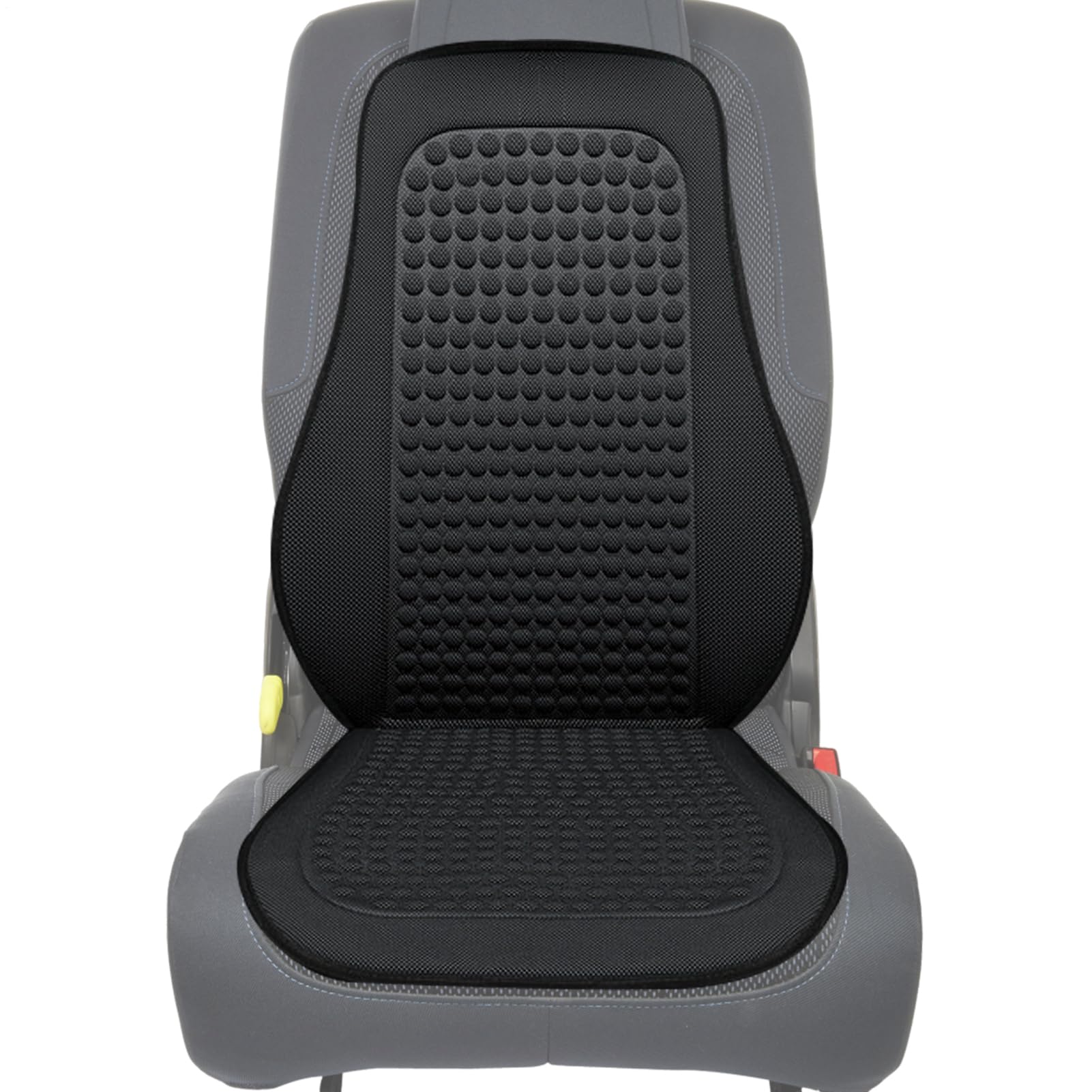 Générique Coussin De Siège De Voiture Rafraîchissant pour L'été 112x47x2cm Housse Siege Voiture avec Ventilation Housse De Siège De Voiture Rafraîchissante Universelle Respirant Antidérapant