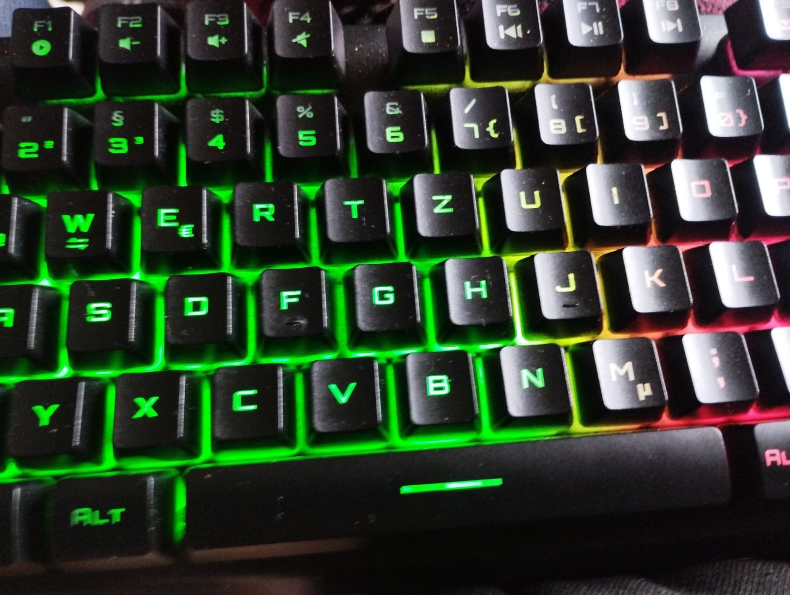 Armor RF800 Draadloos Gamingtoetsenbord-muis QWERTZ DE-indeling 24 G Rgb Draadloos Toetsenbord Ergonomische Draadloze Muis 4800 Dpi Pc Ps4 Ps5 Xbox One Serie Mac