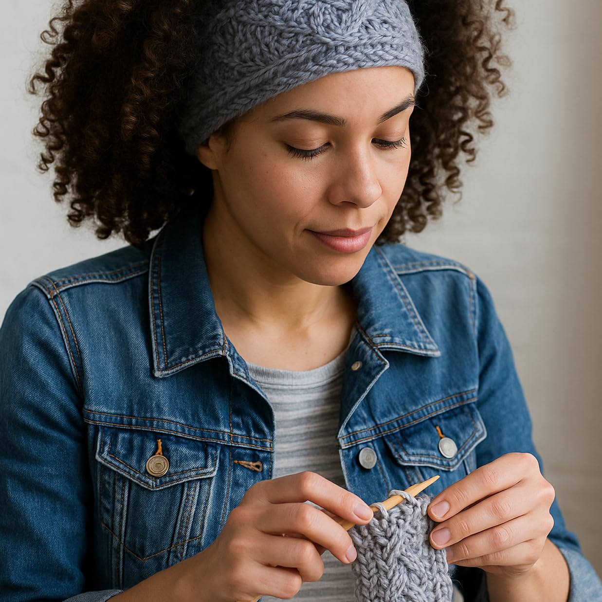 Modern Knits: 12 Stylish Projects―Hats, Scarves, Mitts and More image 3