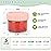 RowinsyDD 20 Pack Glass Baby Food Storage Containers, 4 oz Leakproof Baby Food Jars with Lids, Small Glass Food Containers for Infant Baby, Freezer & Microwave Safe, BPA Free